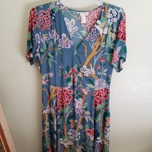 H&M x GP & JBAKER size 12 Floral Bird Dress NEW